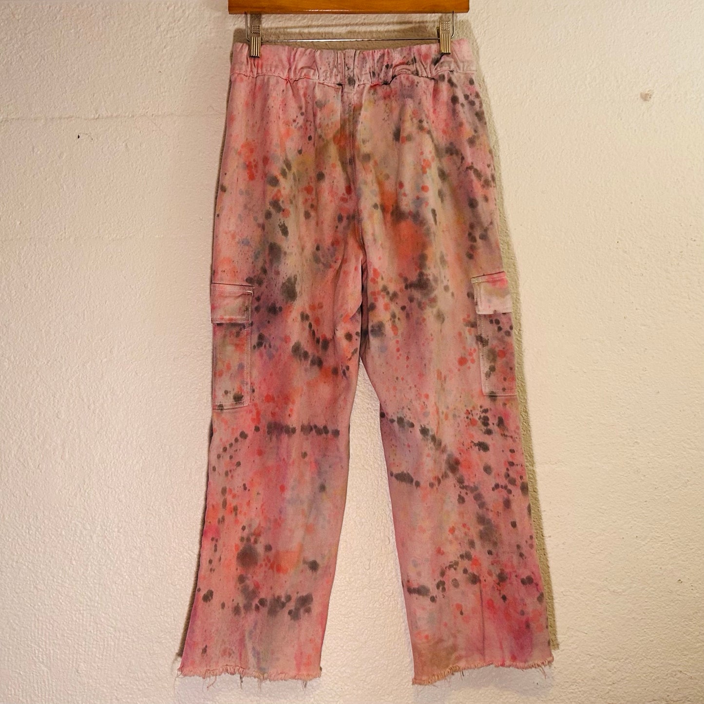 Cute Chaos Cargo Pants, UpCycled Thrift Flip Fashion