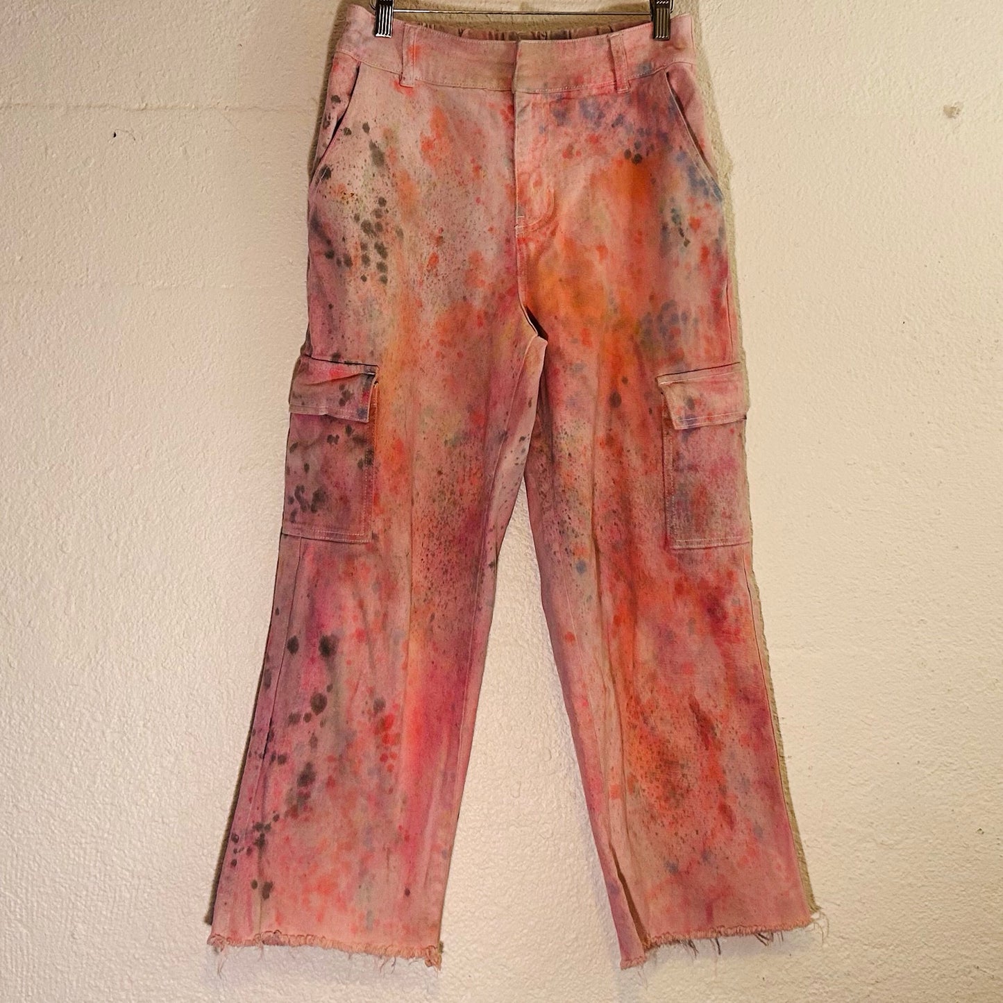 Cute Chaos Cargo Pants, UpCycled Thrift Flip Fashion