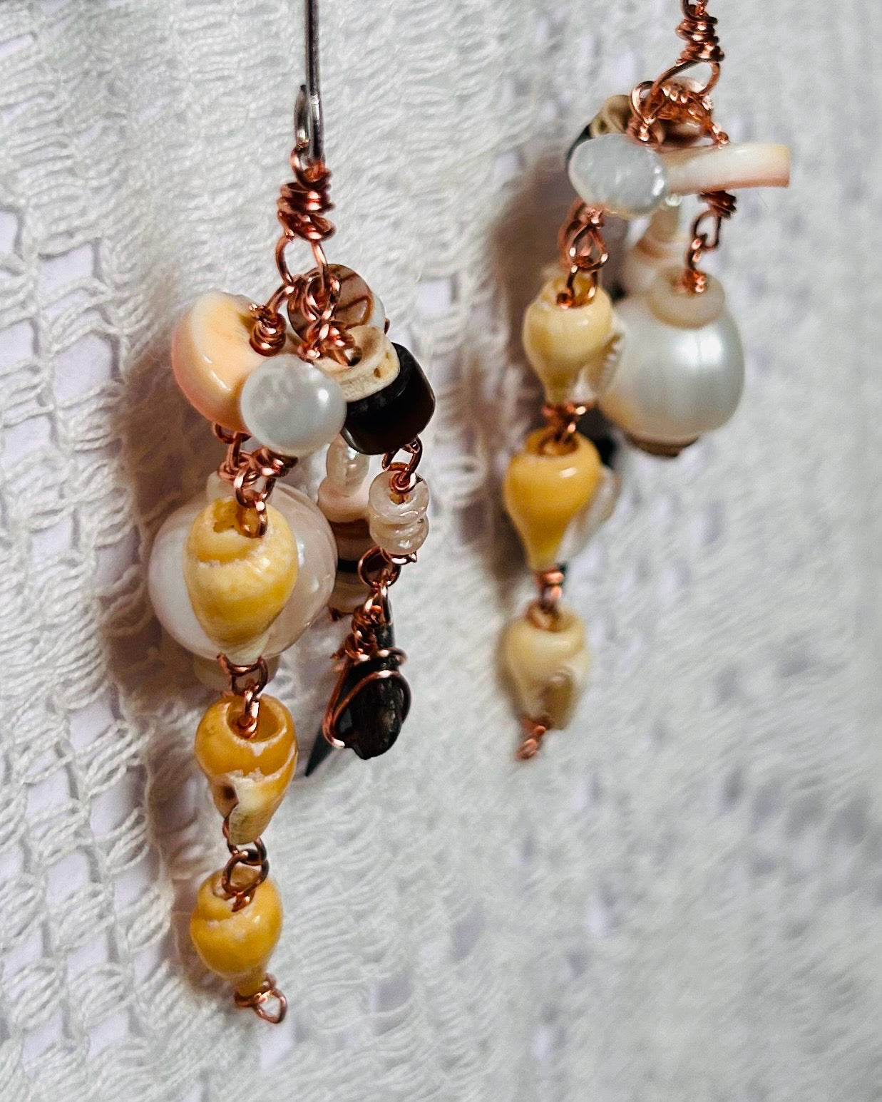 Sea Banquet, Dangling Earrings