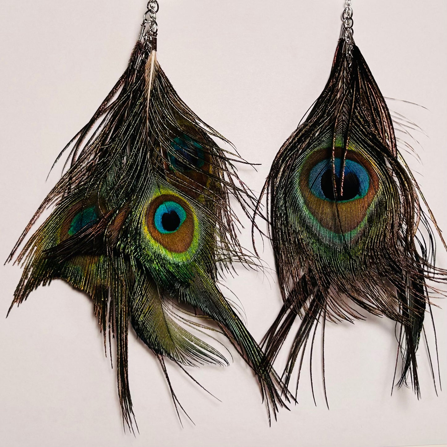 Avian Marvel, Feathered Earrings