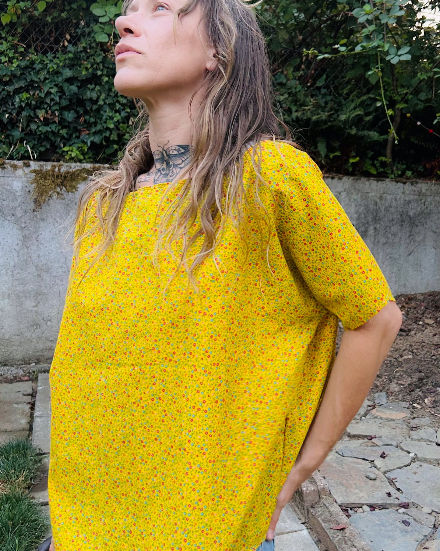 Tomboy Blouse, UpCycled Fashion