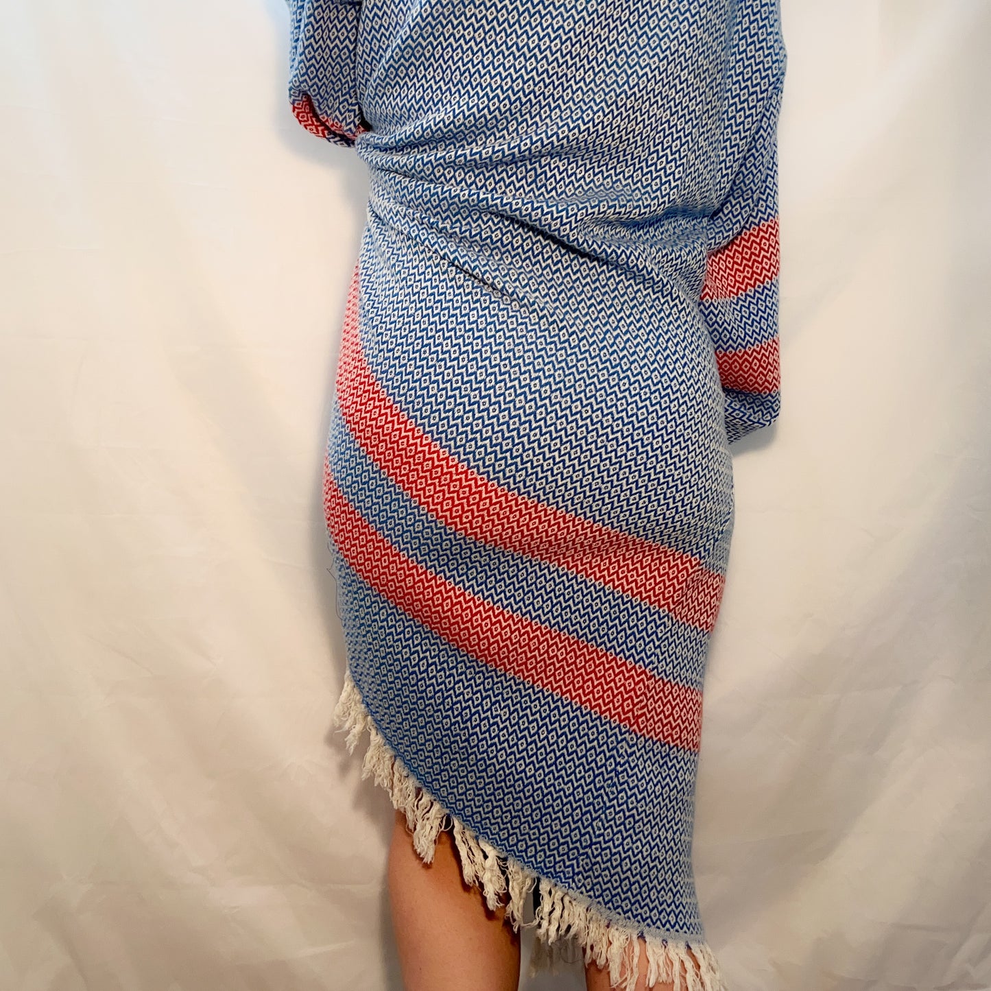 Swim/Sun/Nap Hooded Robe, UpCycled Fashion