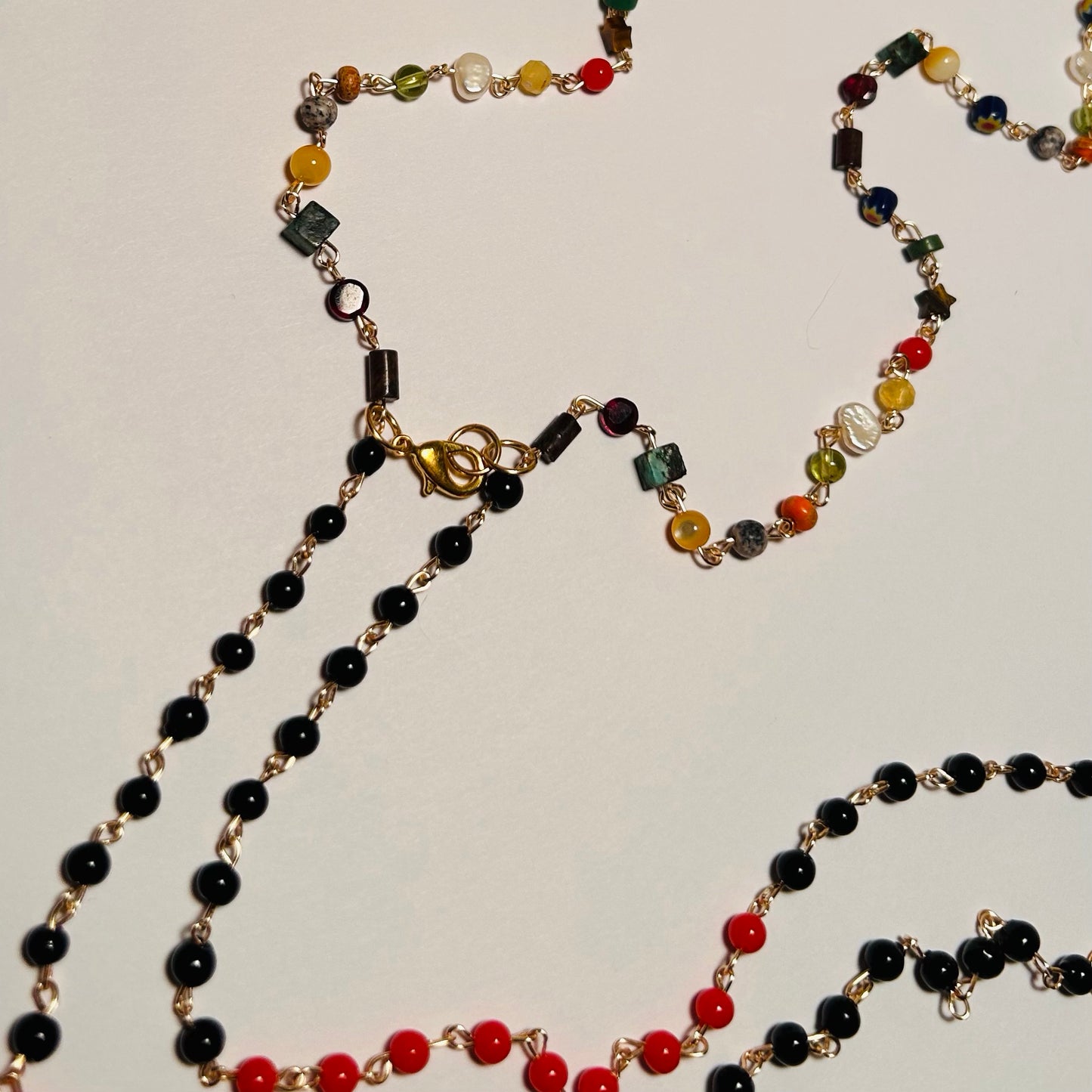Is it Poisonous?, Beaded Chain Adjustable Long Lariat Necklace