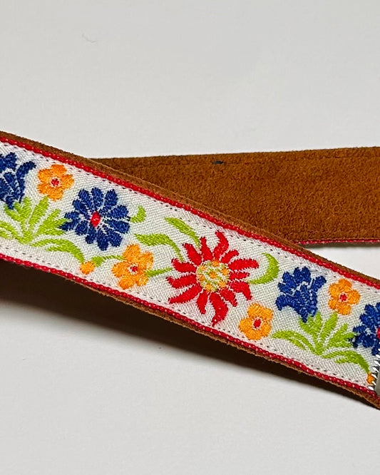 Folklore, Jacquard Ribbon & Suede Choker